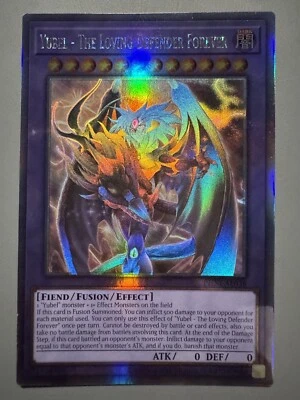 YUGIOH YUBEL - THE LOVING DEFENDER FOREVER ASIA ENGLISH PHNI HOLOGRAPHIC FOIL - Image 1 of 3