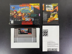 Donkey Kong Country 3: Dixie Kong's Double SNES Super Nintendo NEAR Complete - Picture 1 of 14