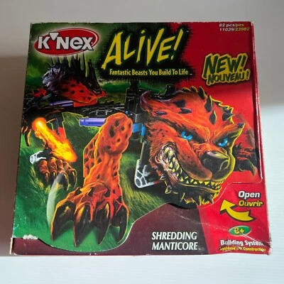 K'NEX ALIVE! SHREDDING MANTICORE BUILDING SYSTEM - Image 1 of 4