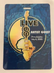 Live 8 - Special Plastic Pass Artist Guest Philadelphia 2 luglio 2005 - Foto 1 di 2