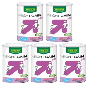 5 X Appeton Nutrition Aumento de Peso Junior Vainilla Polvo Sabor L-Protemax - 450 g - Imagen 1 de 6