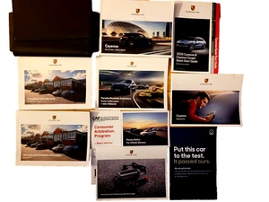Porsche Cayenne 2020 manual del propietario conjunto completo bolsa guantera - Imagen 1 de 6