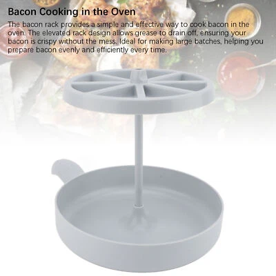 Cuiseur De Bacon Pour Micro-ondes Réduit La Graisse Pour Des Aliments Plus FR - Photo 1/4