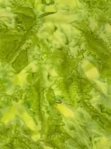 Tela Batik de acuarela verde manantial 1,2 yardas x 1 yarda edredones artesanías de coser - Imagen 1 de 1