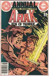 Arak Son of Thunder #1 DC Comic 1984 VG - Picture 1 of 1