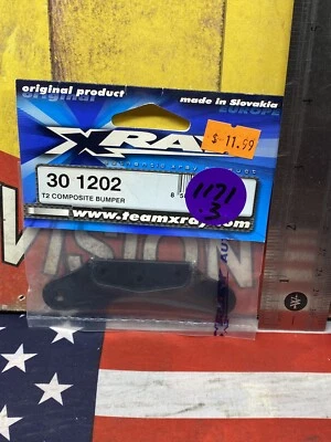 XRAY 30 1202 T2 COMPOSITE FRONT BUMPER 1pc. NEW USA SHIPPED - Image 1 of 4