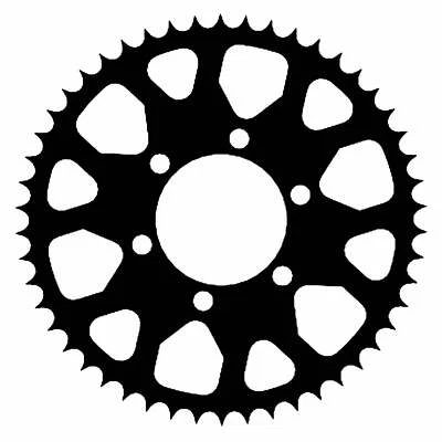 Steel stunt sprocket 55t 520 for Kawasaki ZX6-R 636 ER6 Z750 Z800 Z650 EX650 - Image 1 of 4