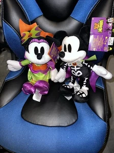 Disney Parks 2024 Halloween Mickey und Minnie Plüsch SET Neu. - Bild 1 von 1