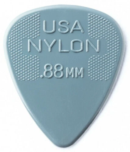 Dunlop Nylon Standard Plektren - 0,88 mm- dunkelgrau (1, 3, 6, 12 oder 72 Stück) - Bild 1 von 1