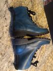 FLY LONDON WOMEN'S RAGI    539 Royal Blue  LACE-UP ANKLE BOOTS