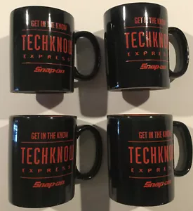 NEU! SNAP-ON TOOLS GARAGE MANN HÖHLE 4ER SET KAFFEE TEE TASSEN HEISSGETRÄNKE TASSEN - Bild 1 von 4