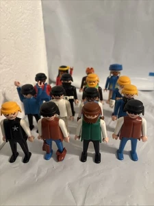 1974 vintage playmobil geobra figure Lot Of 15 - Picture 1 of 8