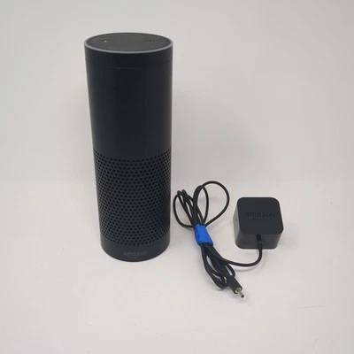 Amazon Echo Plus 1st Gen Smart Speaker Black SK705DI - Image 1 of 3