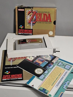 The Legend Of Zelda A Link To The Past - Super Nintendo -SNES PAL UK - COMPLETE  - Image 1 of 4