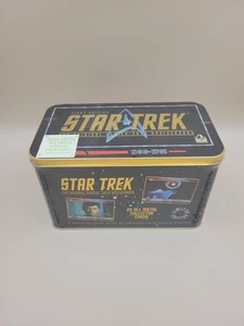 1996 Star Trek 30th Anniversary Collector Tin-20 Metallic Card Set- Ltd- Sealed - Picture 1 of 5