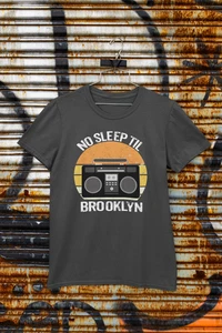 Brooklyn Vibes Retro Graphic Tee, Size L - Picture 1 of 4