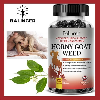 BALINCER Epimedium Extract Capsules - Enhances Muscle Endurance and Athletic Performance