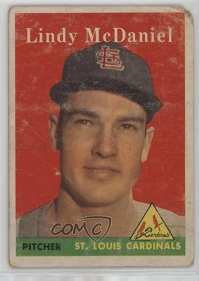 1958 Topps Lindy McDaniel #180 - Image 1 of 2