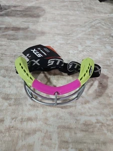 STX Lacrosse Rookie-S Jugendbrille limette/pink - ab 12 Jahren - Bild 1 von 7