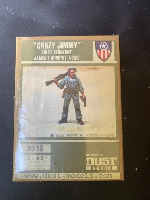 DUST TACTICS 1947 Warfare Allied Crazy Jimmy USMC Babylon Kickstarter Shrink - Image 1 of 1