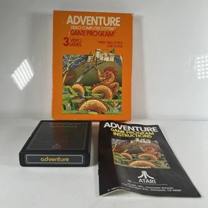 Adventure Atari 2600 Video Game Complete (Tested and Working) - Picture 1 of 11