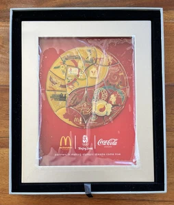 Olympische Spiele 2008 Peking/ Coca-Cola & McDonald's Puzzle Pins Set/ Sponsoren - Bild 1 von 10