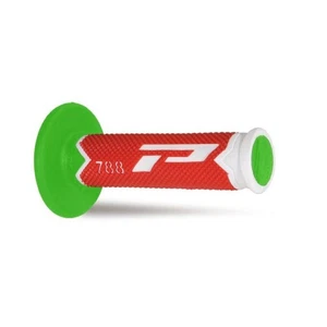 Progrip 788 Triple Density Grips - White/Red/Green Fluo - Picture 1 of 1