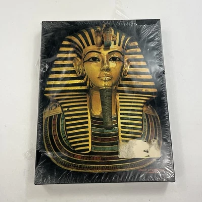 1977 KING TUTANKHAMUN KING TUT BURIAL MASK JIGSAW PUZZLE SPRINGBOK HALLMARK  - Image 1 of 4
