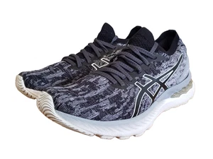 Asics Womens Gel Nimbus 23 1012A880 Gray Black Running Shoes Sneakers Size 9 - Picture 1 of 11