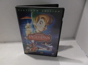 Walt Disney Platinum Edition Peter Pan DVD N0 Slipcover - Imagen 1 de 4