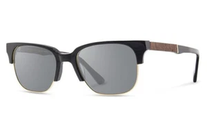 Gafas de sol polarizadas SHWOOD Newport 52 mm - acetato con incrustación de madera - Imagen 1 de 9