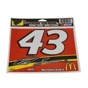Reed Sorenson #43 Decal Sticker Win-Craft Ultra Removable Re-use 2009 5.75"x4.5" - Picture 1 of 1