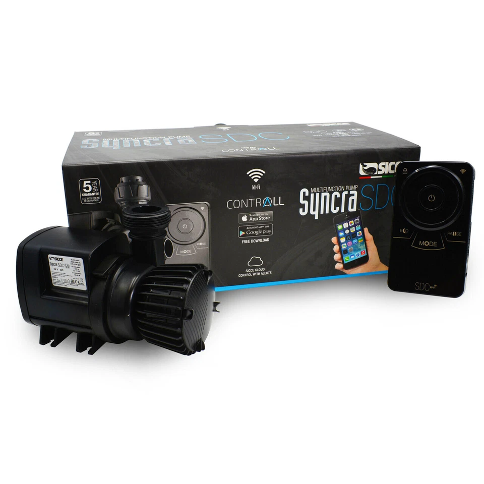 SICCE Syncra SDC Multifunction Pump 6.0 - 1600 GPH Asqsic729