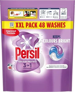 Persil Colour Protect 3 in 1 Washing Capsules 48 washes - Picture 1 of 6