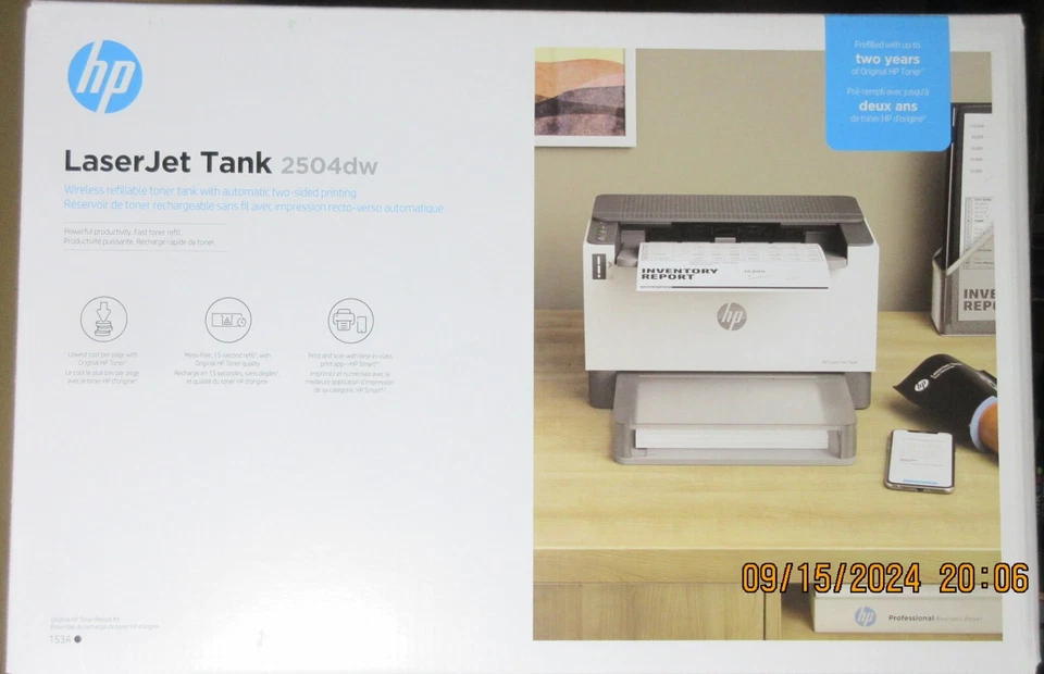 HP Laserjet-Tank 2504dw Wireless Printer (2R7F4A)