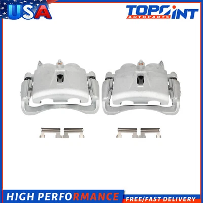 For 06-2020 CHEVROLET EXPRESS 3500 GVW w/ Bracket Set of  2 Front Brake Calipers - Image 1 of 4