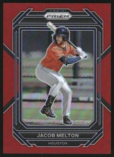 2023 Panini Prizm Prizm Red #66 Jacob Melton /199