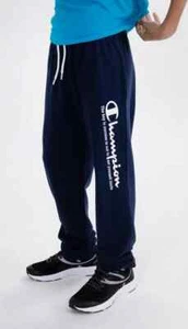 CHAMPION BAMBINO PANTALONI COTONE GARZATO art. 306311 BS503 - Picture 1 of 3