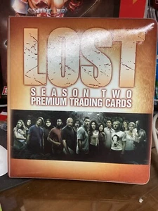 INKWORKS LOST SEASON TWO PREMIUM TRADING CARD BINDER ONLY - Picture 1 of 5
