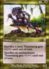 4x Thaumatog MTG Odyssey NM Magic Regular
