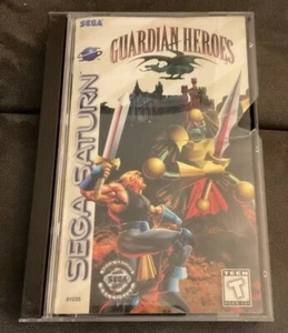 Videojuego Guardian Heroes Sega Saturn 1996 con estuche probado funciona fotos raro - Imagen 1 de 12