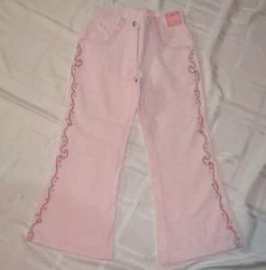 Gymboree PARK CITY LUXE Princess Snowdrop Pink Corduroy Flare Pants NWT 3 5 6 7 - Picture 1 of 4