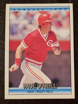 1992 Donruss - #63 Paul O'Neill Cincinnati Reds  - Image 1 of 2