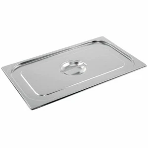 Tapa Gastronorm 1/1 de acero inoxidable Vogue para almacenar cocina y recalentar - Imagen 1 de 2