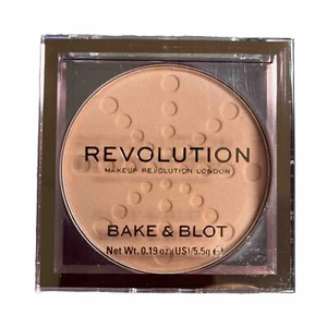 Makeup Revolution London Setting Powder Bake Blot Peach 0.19 oz - Picture 1 of 6