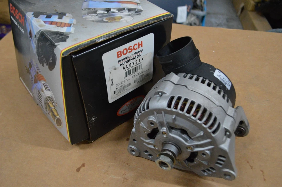 ALTERNADOR AUDI 90 100 A4 A6 BOSCH AL0721X 0123510014 Foto 1 de 4