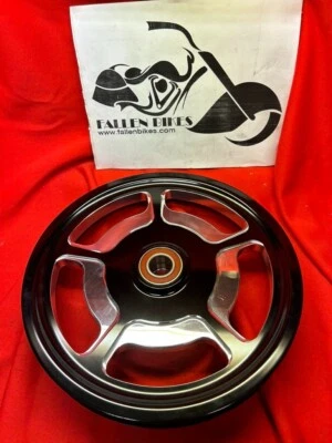 Harley Performance Machine Contrast Cut 68T Rear Cush Drive Belt SprocketPulley - Image 1 of 4