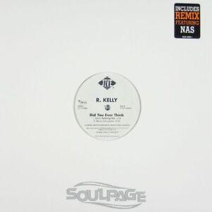 R. Kelly feat. Nas - Did You Ever Think Remix - 12" US NEU