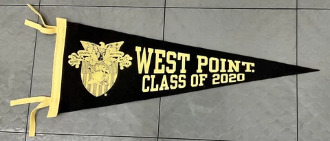 Army West Point class of 2020 Wool Pennant Cover