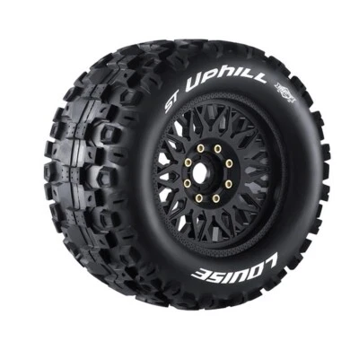 LOUISE LOUT3326X ST-UPHILL MFT 1:8 sport 3.8 Felge schwarz (2) Hex 17mm - Bild 1 von 4